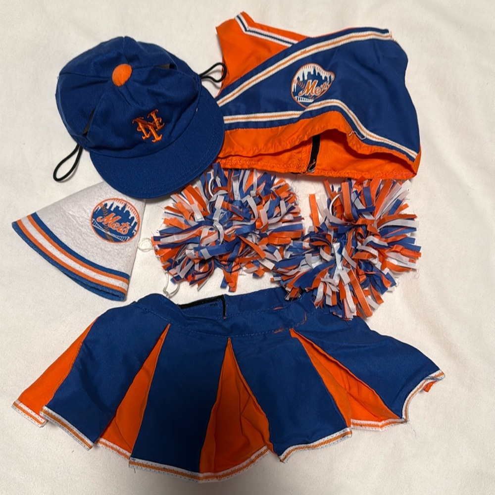 New York Mets Build a Bear Cheerleader outfit